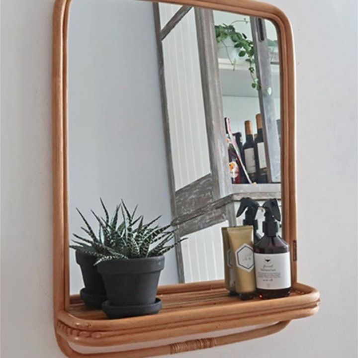 Bamboe spiegel
